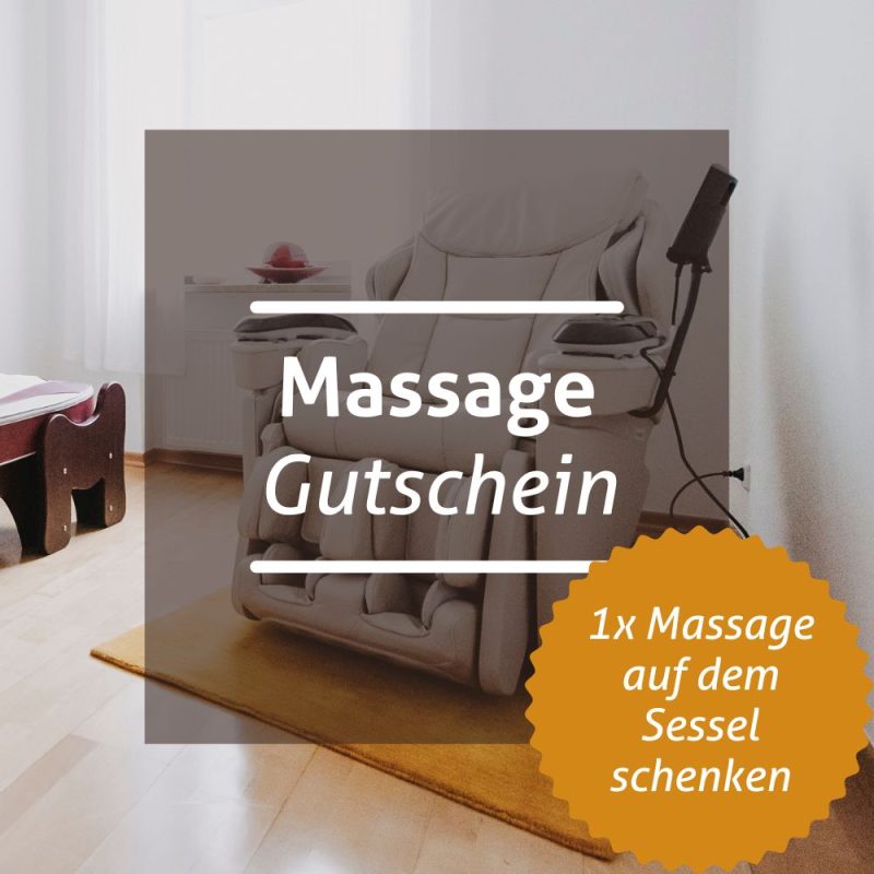 Kihlhi Gutschein für 1 Stunde Massage auf dem Panasonic Sessel